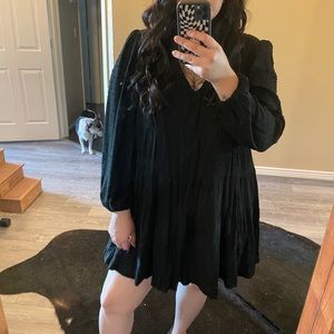 Urban Outfitters Longstreet Babydoll Mini Dress